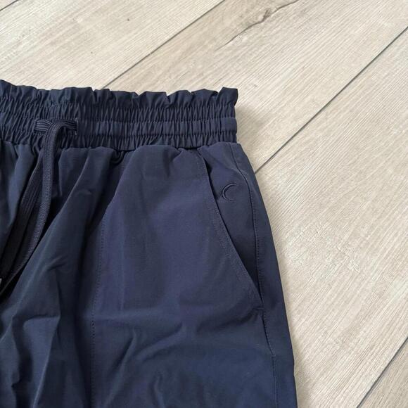Zyia Active Black Jogger Pants Wmns Sz S Nylon Spandex Stretch Lightweight Track - Picture 4 of 7